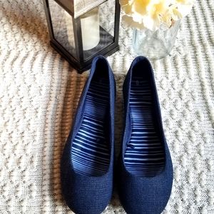 Time and Tru Denim Flats